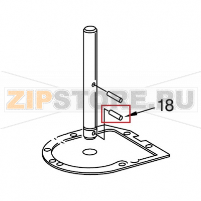 Pin, Groove KitchenAid K45 Pin, Groove KitchenAid K45

Запчасть на сборочном чертеже под номером: 18

Название запчасти KitchenAid на английском языке: Pin, Groove KitchenAid K45