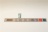 TARGA COMANDI GRIGIA 18 TASTI 386x42 mm