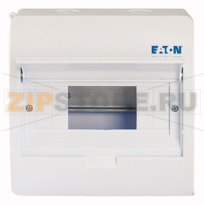 Щит навесного исполнения, 1ряд, 8 модулей, белая дверь, пластик Eaton BC-O-1/8-TW-ECO 