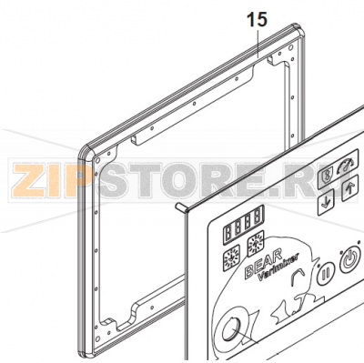 Gasket, VL1/VL-1S Control Panel  Bear Varimixer AR40 VL-1S                                                                       Gasket, VL1/VL-1S Control Panel Bear Varimixer AR40 VL-1SЗапчасть на сборочном чертеже под номером: 15Название запчасти на датском&nbsp;языке: Gasket, VL1/VL-1S Control Panel Bear Varimixer AR40 VL-1S