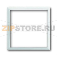 Рамка одноместная, белый бархат ABB 2CKA001754A4430