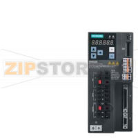 SINAMICS V90 INPUT: 3AC 380-480V  -15%/+10% 2.6A 45-66HZ OUTPUT: 0-INPUT V 2.1A 0-330HZ PROTECTION: IP20 MOTOR:0.75КВТ ИСПОЛНЕНИЕ FSA80X180X200(WXHXD) Siemens 6SL3210-5FE10-8UA0