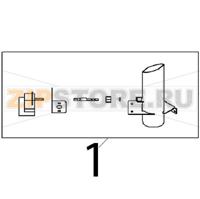 Gr. sfiato farfalla Angelo Po FX82E2T Gr. sfiato farfalla Angelo Po FX82E2TЗапчасть на деталировке под номером: 1