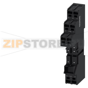 ЦОКОЛЬ ДЛЯ ВТЫЧНОГО РЕЛЕ 1, МОНТАЖ НА DIN-РЕЙКУ, W. SAFE ISOLATION ВТЫЧНЫЕ КЛЕММЫ (PUSH-IN) Siemens LZS:RT7872P 