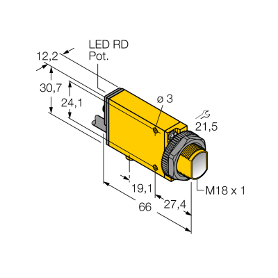 Датчик фотоэлектрический Turck SMA31EL 
