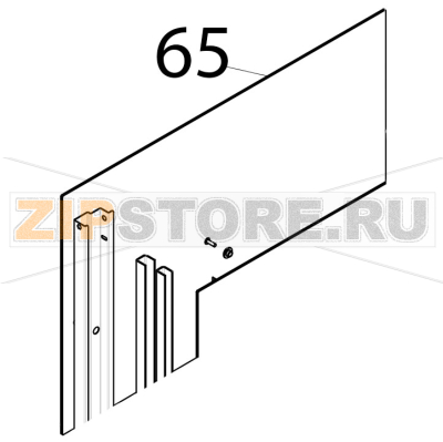 Vetro interno neutro porta ventilata Tecnoeka KF 965 Vetro interno neutro porta ventilata Tecnoeka KF 965Запчасть на деталировке под номером: 65