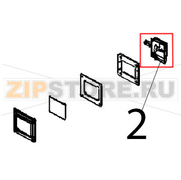 Lampada alogena Angelo Po FX101G2 Lampada alogena Angelo Po FX101G2Запчасть на деталировке под номером: 2