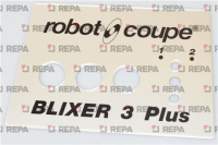 PLAQUE FRONTALE BLIXER 3+