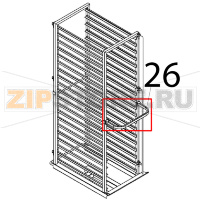 Maniglia carrello completa Angelo Po FX201G3