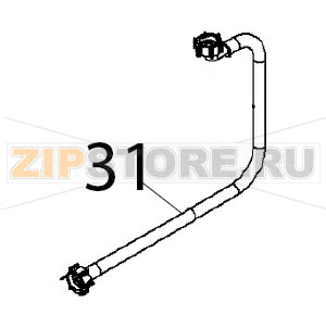 Tubo alim. rubin. Angelo Po FX201G3 Tubo alim. rubin. Angelo Po FX201G3Запчасть на деталировке под номером: 31