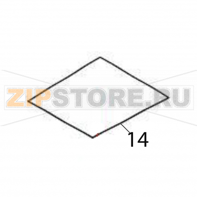 Carton pad Sato CG412TT Carton pad Sato CG412TTЗапчасть на деталировке под номером: 14Название запчасти на английском языке: Carton pad Sato CG412TT.