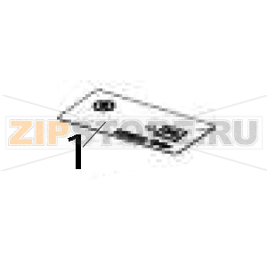 Nameplate Zebra ZD230 Thermal Transfer Nameplate Zebra ZD230 Thermal TransferЗапчасть на деталировке под номером: 1