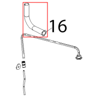 Camino fumi D-EST=30, SP=1, inox Unox XV 203G