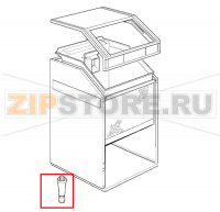 Kit fuesse + nivellierungshuelse (4 stuck) von s. nr. 01676 Scotsman AF 200