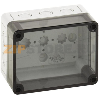 Корпус 94x130x81 мм, материал: поликарбонат, серый, 1 шт Spelsberg TK PC 1309-8-tm 