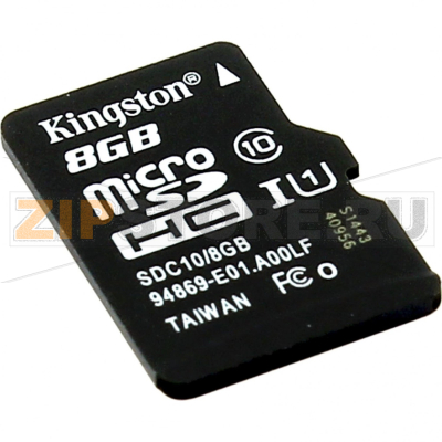 Карта памяти 8 Гб Kingston SDC10G2-8GBSP 