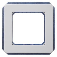 DELTA PROFIL СЕРЫЙ ЖЕМЧУГ 2 МОДУЛЬ С ПРОМЕЖ.РАМКОЙ Siemens 5TG1891