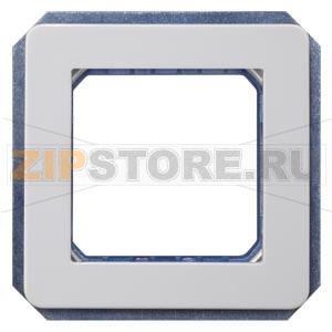 DELTA PROFIL СЕРЫЙ ЖЕМЧУГ 2 МОДУЛЬ С ПРОМЕЖ.РАМКОЙ Siemens 5TG1891 