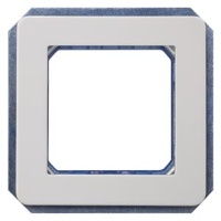 DELTA STYLE ДЕРЖАТЕЛЬ 2 МОДУЛЬ ПЛАТИНОВЫЙ МЕТАЛЛИК Siemens 5TG1392-1