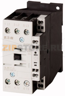 Контактор 18 А, 110В (АС), 1 НЗ доп. контакт, категория AC-3, AC-4 Eaton DILMC17-01(110V50HZ, 120V60HZ) 