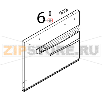 Nut latch Silanos N700 PS Nut latch Silanos N700 PSЗапчасть на деталировке под номером: 6