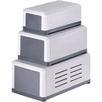 Корпус 125x65x45 мм, пластиковый, серый, 1 шт TRU Components TC-KG 100 GR203
