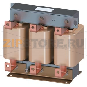 SINAMICS СЕТЕВОЙ РЕАКТОР ВХОД: 3AC 660-690V, 50/60Гц 482A NMA: A5E00125765 Siemens 6SL3000-0CH34-8AA0 