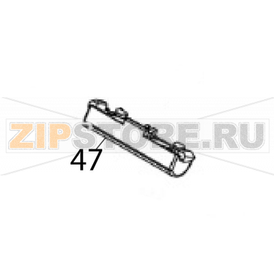 Label damper Sato CT408LX DT Label damper Sato CT408LX DTЗапчасть на деталировке под номером: 47Название запчасти на английском языке: Label damper Sato CT408LX DT.