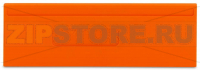 Separator plate; 2 mm thick; oversized; orange Wago 281-339