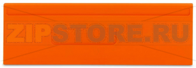 Separator plate; 2 mm thick; oversized; orange Wago 281-339 