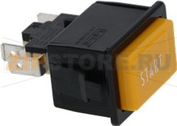 ВЫКЛЮЧАТЕЛЬ START ОДНОПОЛЮСНЫЙ ЖЕЛТЫЙ 