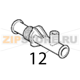 Tee tube Scotsman AC 56 Tee tube Scotsman AC 56Запчасть на деталировке под номером: 12