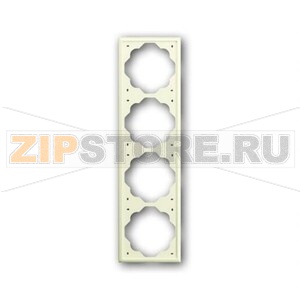 Рамка четырехместная, слоновая кость ABB 2CKA001754A4315 
