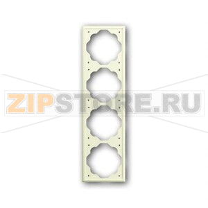 Рамка четырехместная, слоновая кость ABB 2CKA001754A4315 