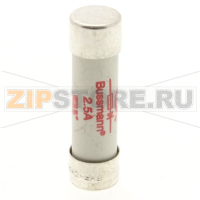 Предохранитель, 2.5 A, AC 700 В, 200 кА, 14x51 мм, aR, UL Eaton 700V 2.5AMP S/COND FERRULE 14x5