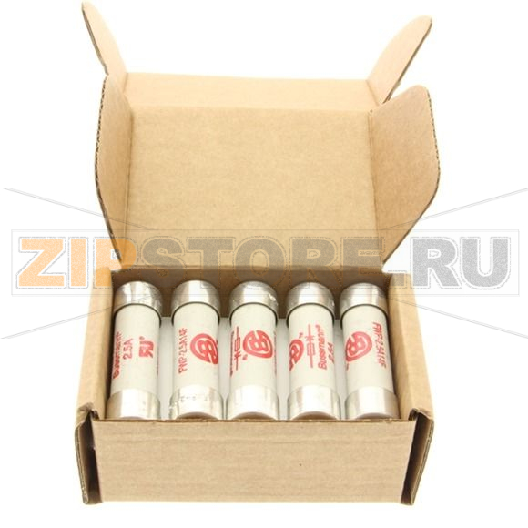 Предохранитель, 2.5 A, AC 700 В, 200 кА, 14x51 мм, aR, UL Eaton 700V 2.5AMP S/COND FERRULE 14x5 