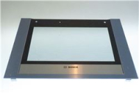 Glass front panel