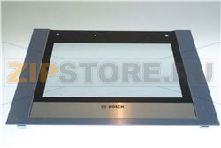 Glass front panel 