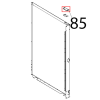 Piastrina coprifori Unox XBC 804