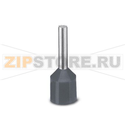 Кабельный наконечник Phoenix Contact AI-XL 4 -10 GY Длина: 19,5 мм, Цвет: cерый.Минимальный заказ: 100 шт.Упаковка: 100 шт.