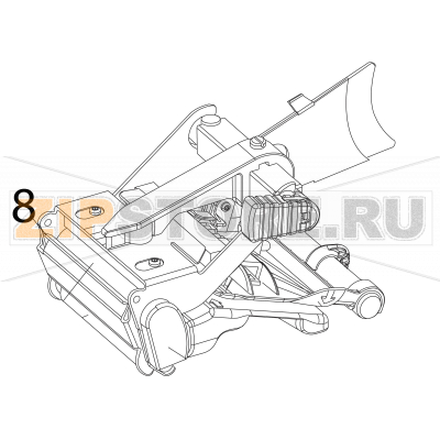 Tear bar Intermec PF2i Tear bar Intermec PF2iЗапчасть на деталировке под номером: 8Название запчасти на английском языке: Tear bar Intermec PF2i.