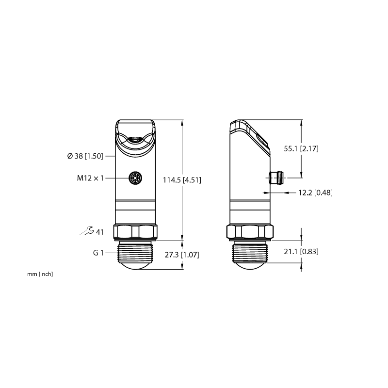Датчик радарный Turck LRS510-10-69-LI2UPN8-H1141 