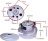 MOTEUR ASPI *DYS905358-06 1600W