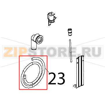 Cavo 5x2.5, MMQ, H07RNF, L=1.5 MT Unox XBC 404 Cavo 5x2.5, MMQ, H07RNF, L=1.5 MT Unox XBC 404Запчасть на деталировке под номером: 23