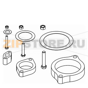 ALF41B100 - Расширение байпаса, фланцевое, DN100 Siemens ALF41B100 
