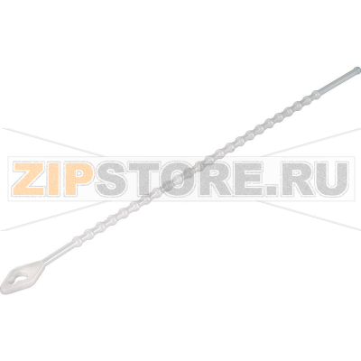 Стяжки кабельные 100 мм, серые, 100 шт TRU Components TC-TV100203 