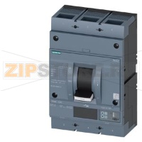 Автоматический выключатель 3VA2 IEC Frame 1000 Switching capacity class M Icu=55 kA @ 415 V 3-pole, system protection ETU550, LSI, In=1000 A Overload protection Ir=400 A...1000 A short-circuit protection Isd=0.6..10x In, Ii=1.5..10x In N-conductor protect