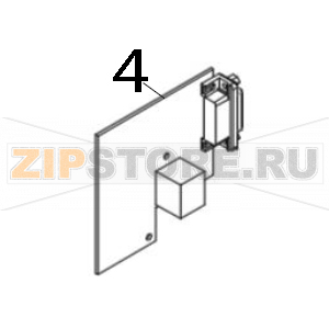 Модуль интерфейсный GPIO (DB15F) TSC MH261T Модуль интерфейсный GPIO (DB15F) для принтера TSC MH261TЗапчасть на деталировке под номером: 4