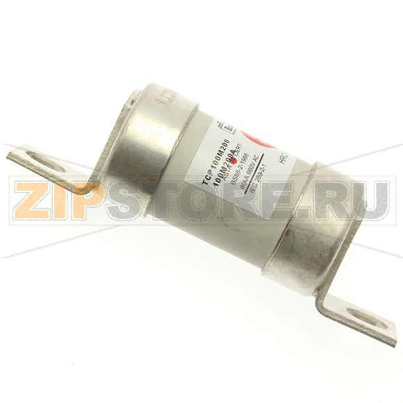 Предохранитель, 100 A, AC 660 В, DC 460 В, 80 кА, BS88/A4, 26x110 мм, gM, BS Eaton 100M200 AMP 66 