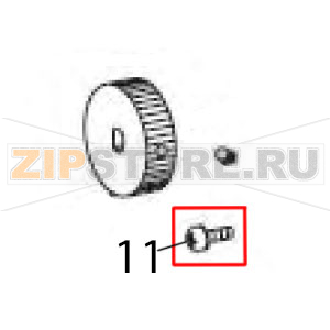 Screw M3 X 8 DIN7500C PHTF Zebra S600 Screw M3 X 8 DIN7500C PHTF Zebra S600Запчасть на деталировке под номером: 11